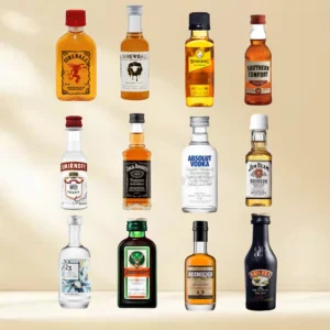 Mini Liquor Bottles -Frig