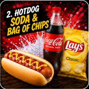 Hot Dog/ Soda & Chips Combo