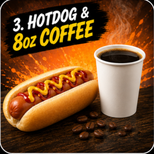 Hot Dog/ Coffee Combo